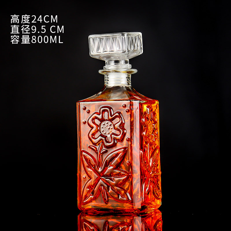 500ml 太阳花洋酒瓶